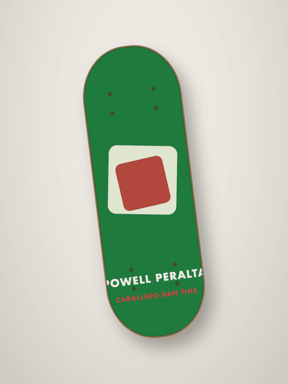 Powell Peralta 1990 Powell Peralta Steve Caballero Ban This