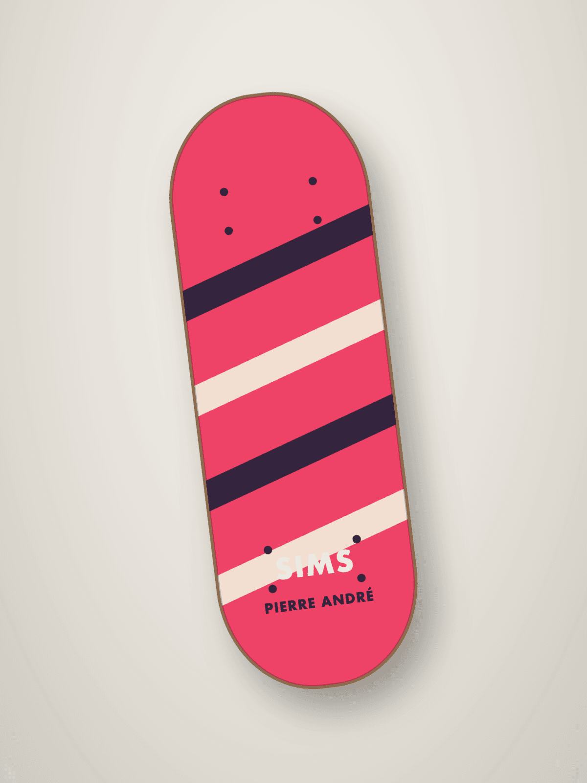 Sims Skateboards 1987 Sims Pierre André