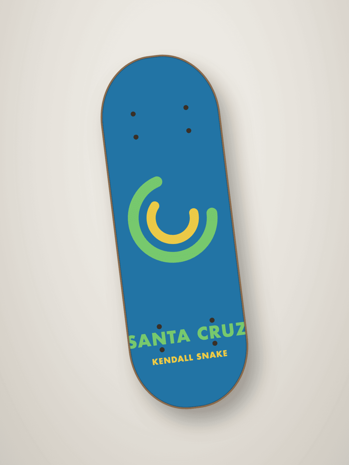 Santa Cruz Skateboards 1989 Santa Cruz Jeff Kendall Snake