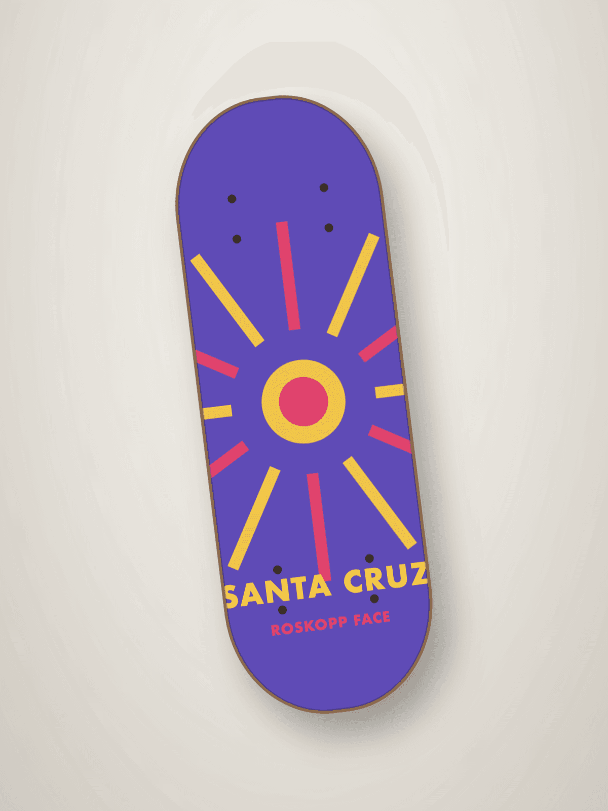 Santa Cruz Skateboards 1989 Santa Cruz Rob Roskopp Face